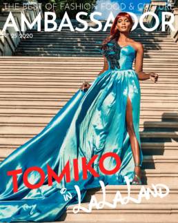 TOMIKO in LA LA LAND! Dress_ Mario Costantino Triolo